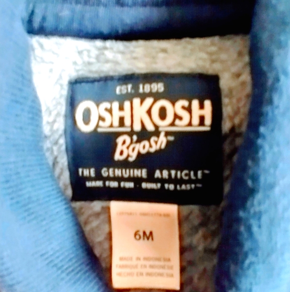 Osh Kosh B'gosh Cardigan 6M - Picture 3 of 4